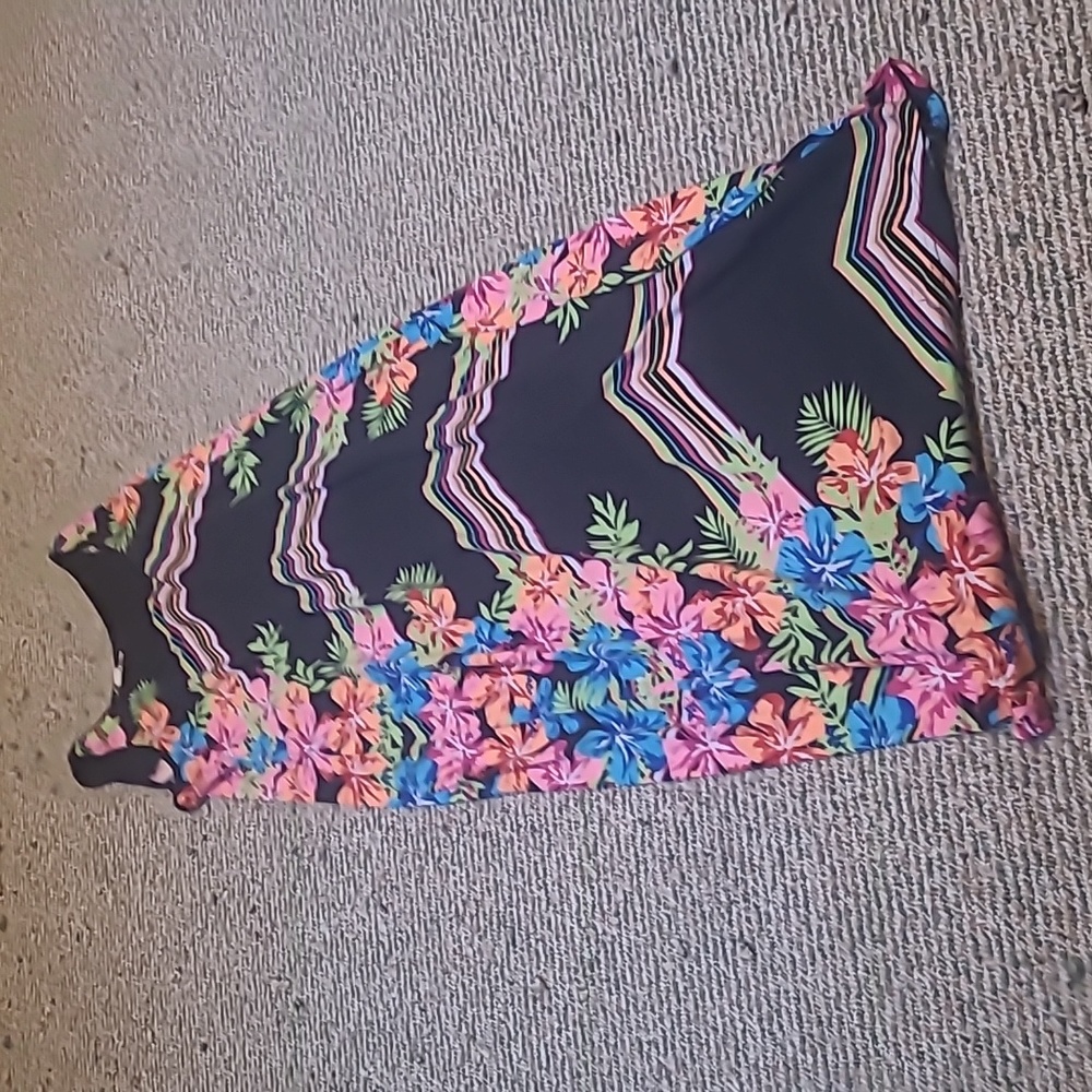 Derek Heart 1X Multi Color Dress